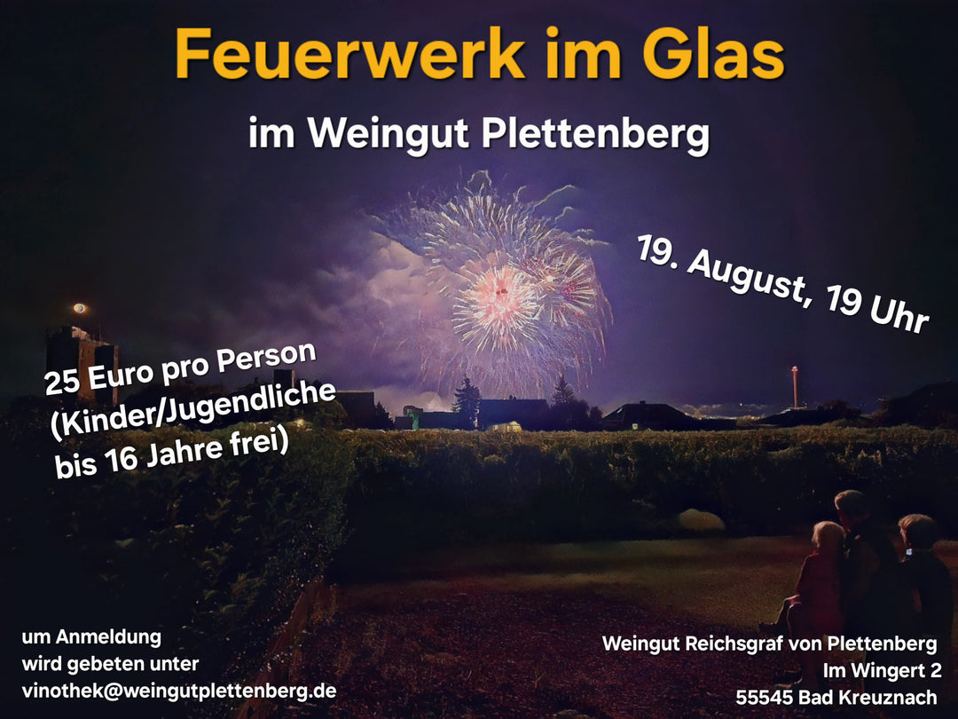 19. August 2025 Feuerwerk im Glas zum Kreuznacher Jahrmarkt
